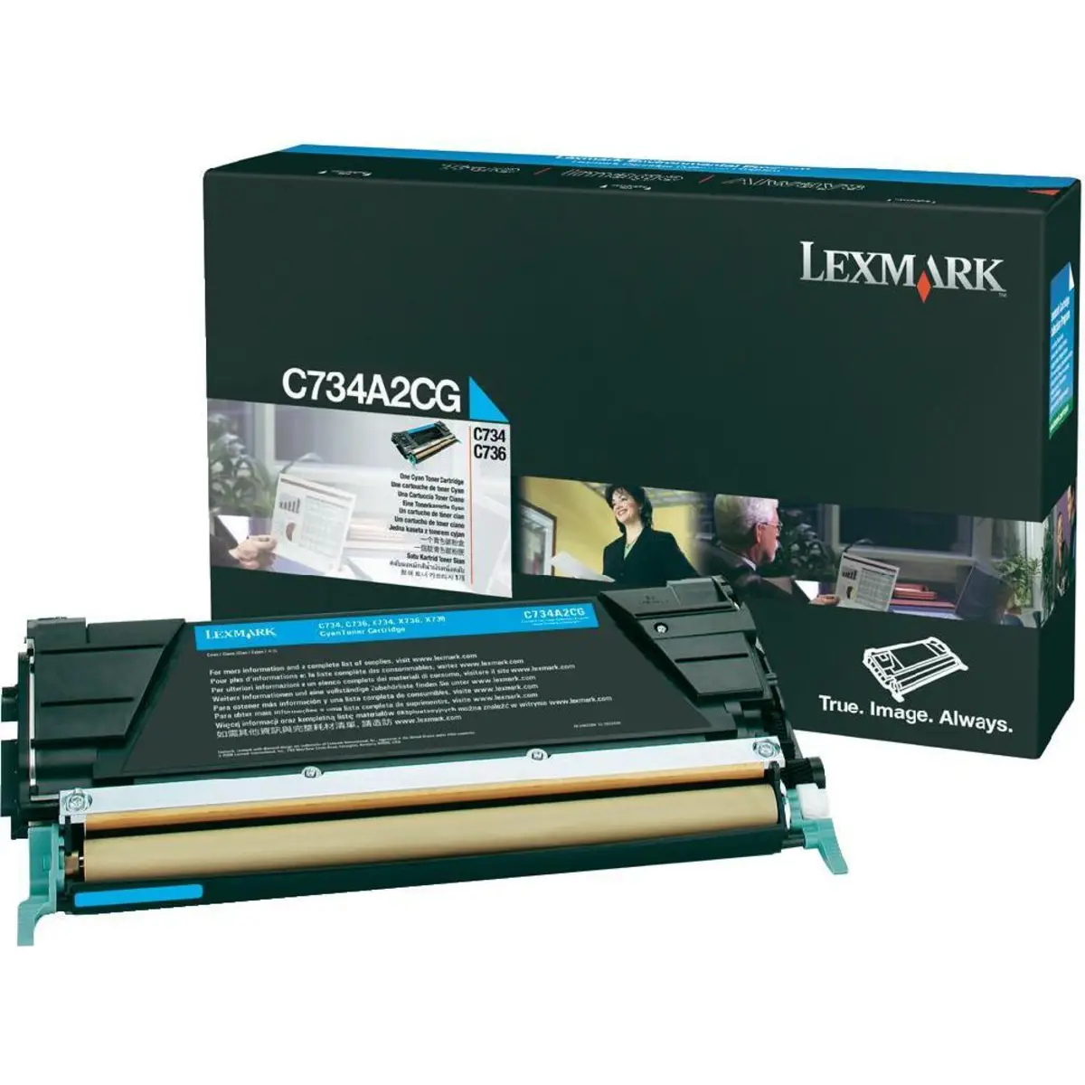 Toner C734A2CG ca. 6000 Seiten cyan