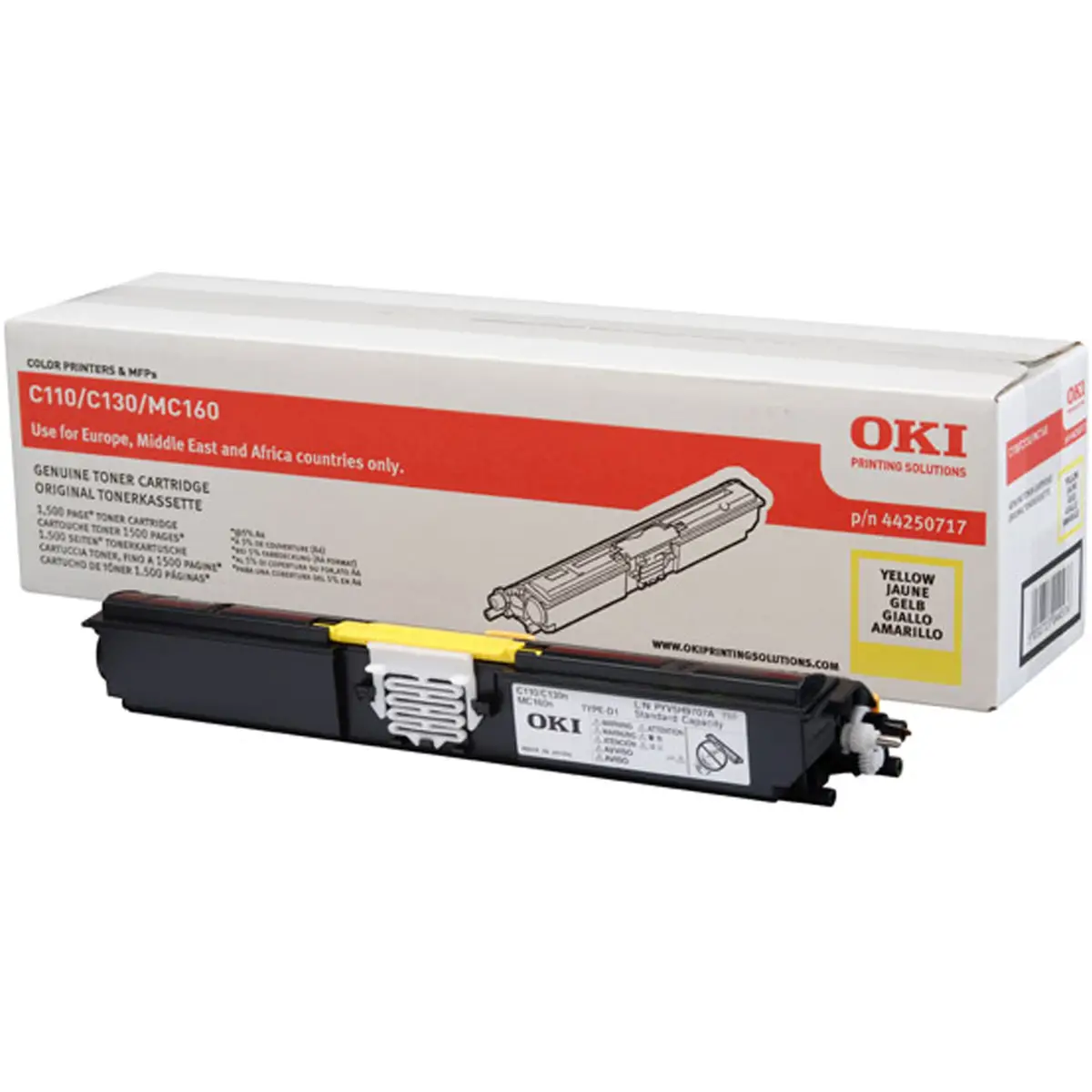 Toner 44250717 ca. 1500 Seiten gelb