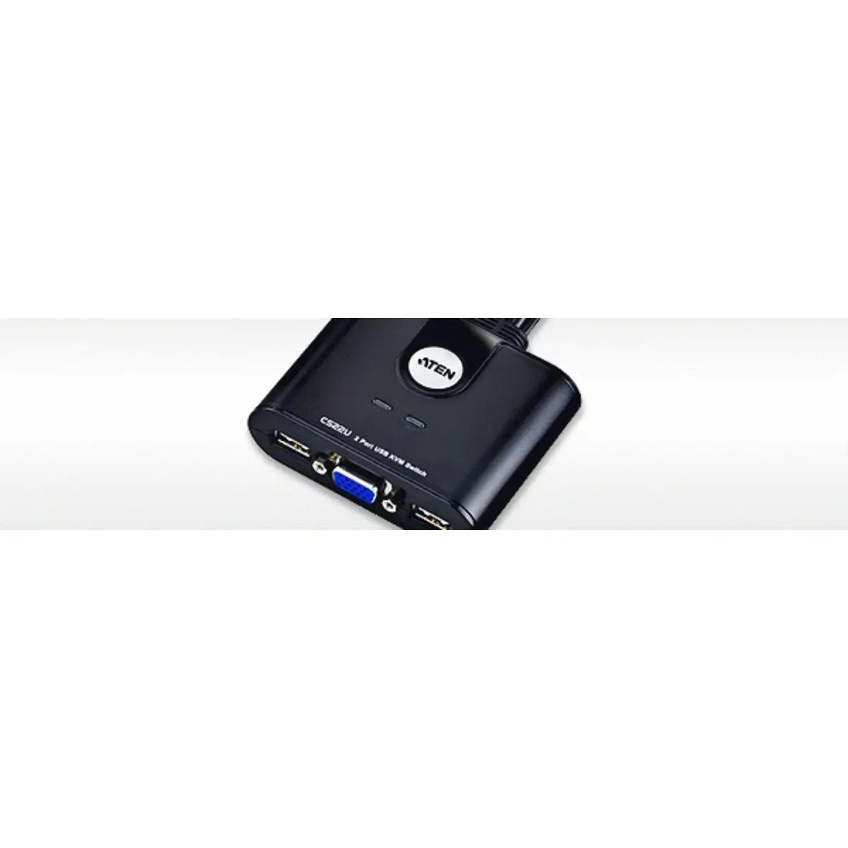 Petite KVM Switch, USB, 2-fach