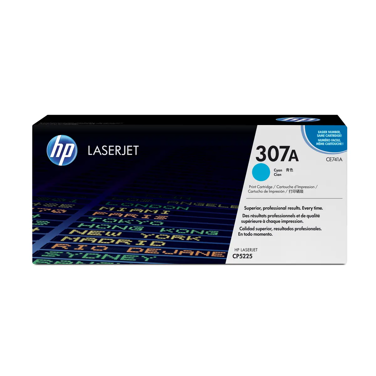Toner CE741A ca. 7300 Seiten cyan