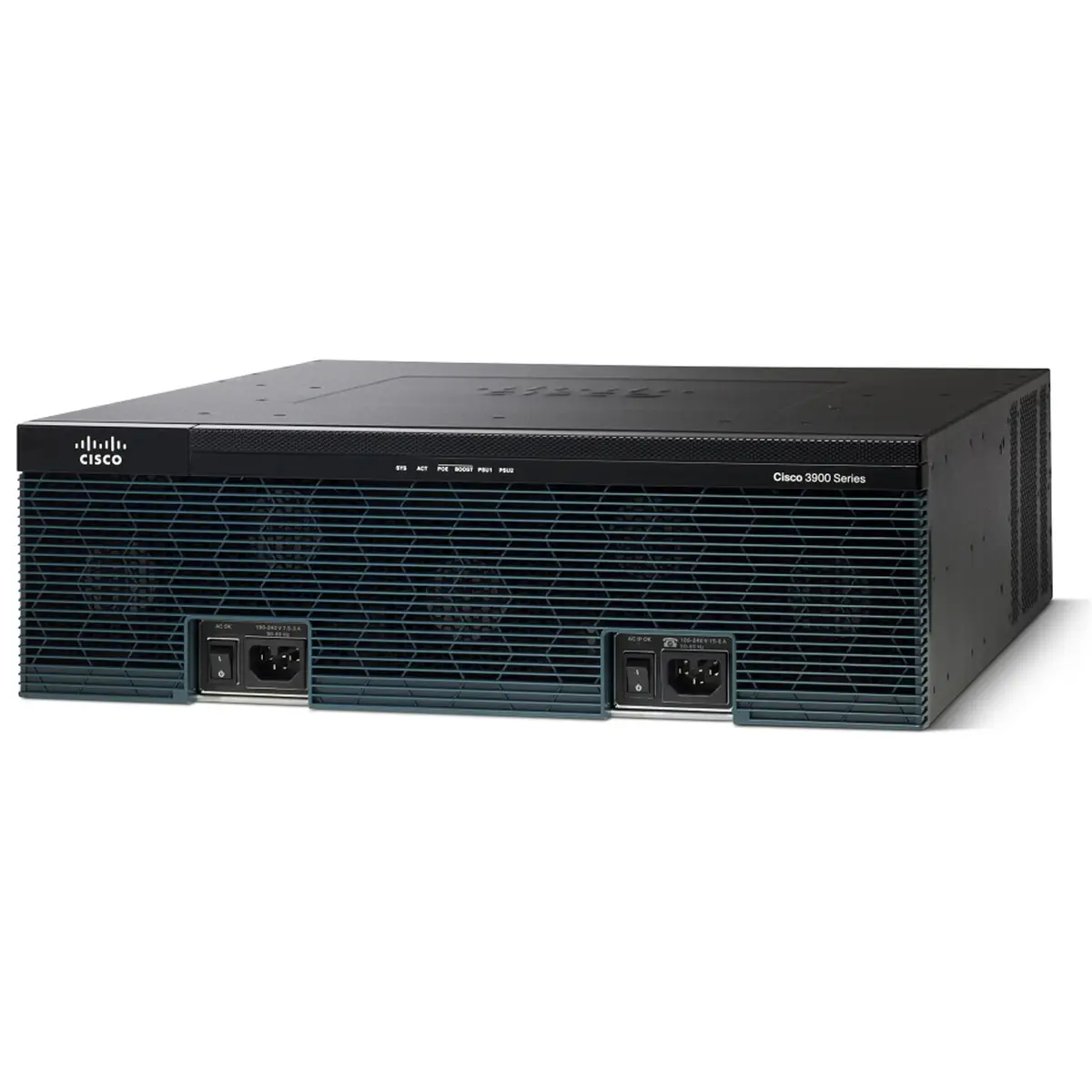 3925 W/SPE100 3GE.4EHWIC Router 1024MB 256MB Flash 4xRJ-45 2xUSB2.0 schwarz