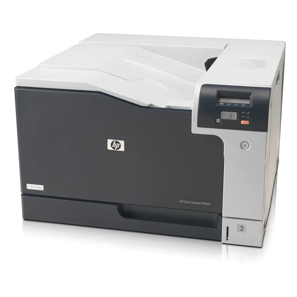 Color Laserjet CP5225DN A3 Laserdruck 10ppm A3 20ppm A4 600x600dpi USB2.0/Fast Ethernet Duplex 192MB RAM inkl. 350Blatt Papierzuführung Win