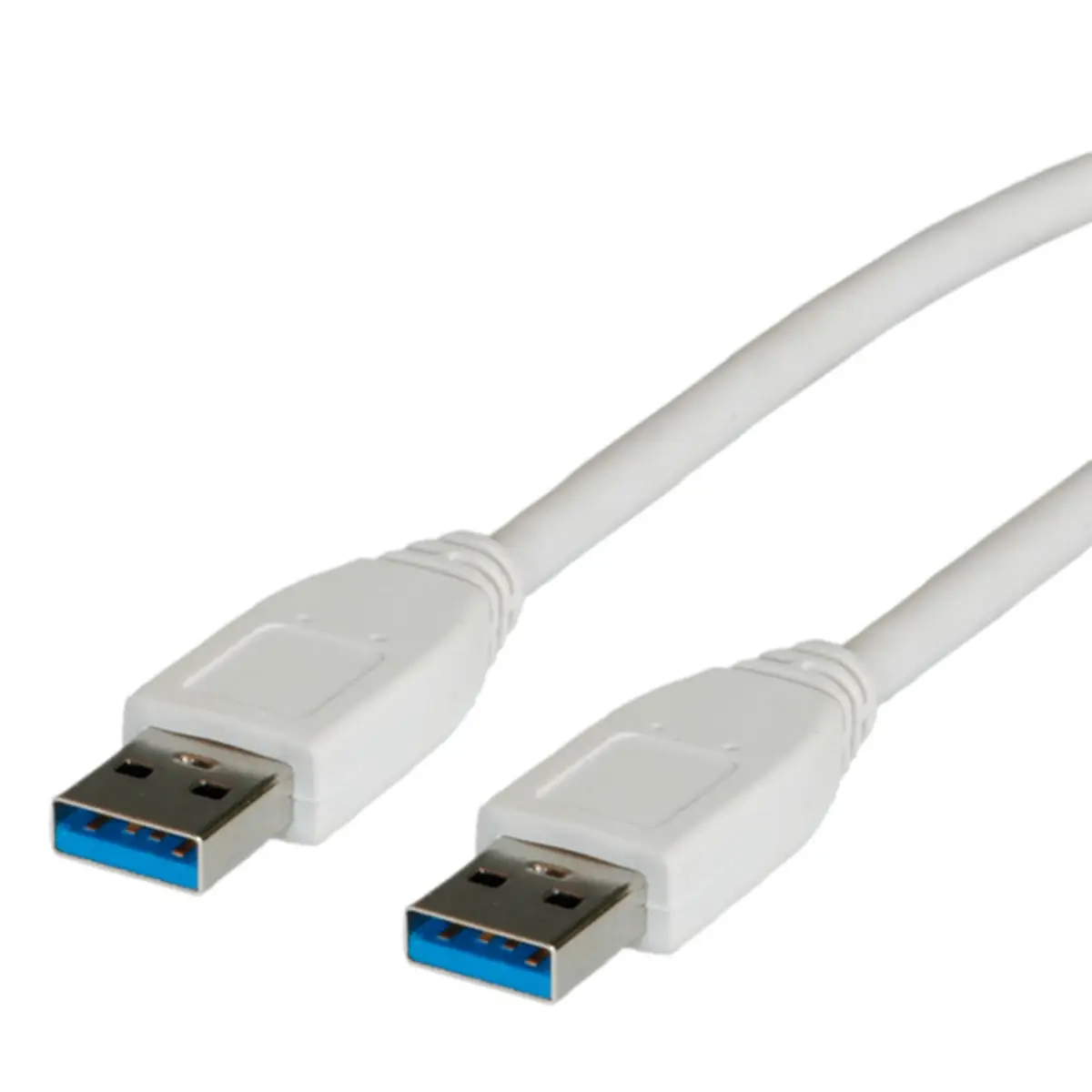 USB3.0 cable plug A/plug A white 1,8m