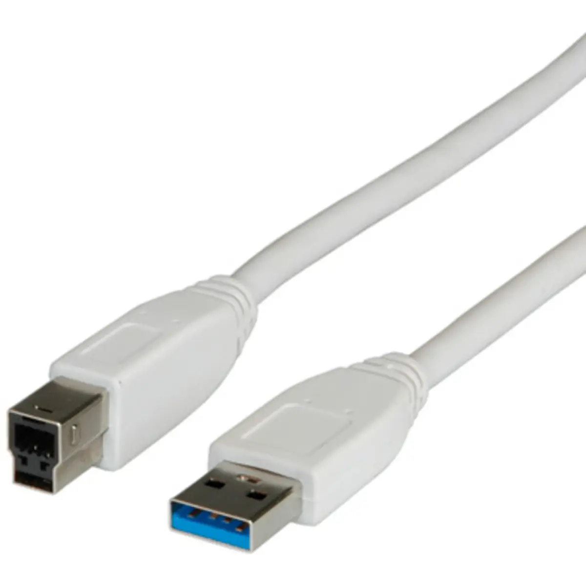 USB3.0 cable plug A/plug B white 3m