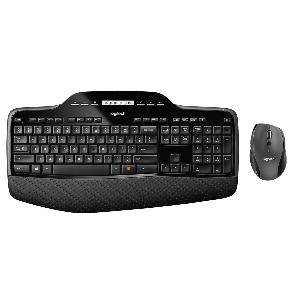 MK710 Wireless Desktop Tastatur/Mouse-Set schwarz deutsch inkl. USB2.0 Empfänger