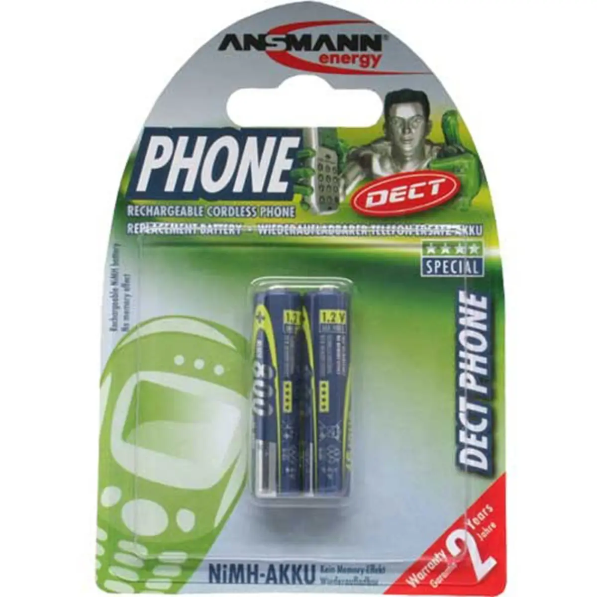 Akku NiMh Micro für DECT-Telefone