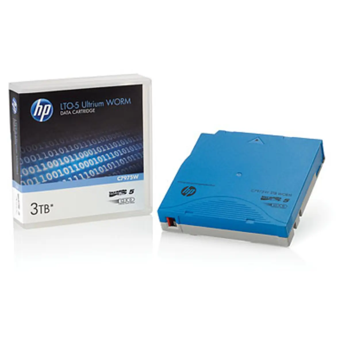 HP Ultrium WORM Custom Labeled Data Cartridge, LTO Ultrium WORM 5, 1,5TB/3TB, etikettiert, hellblau