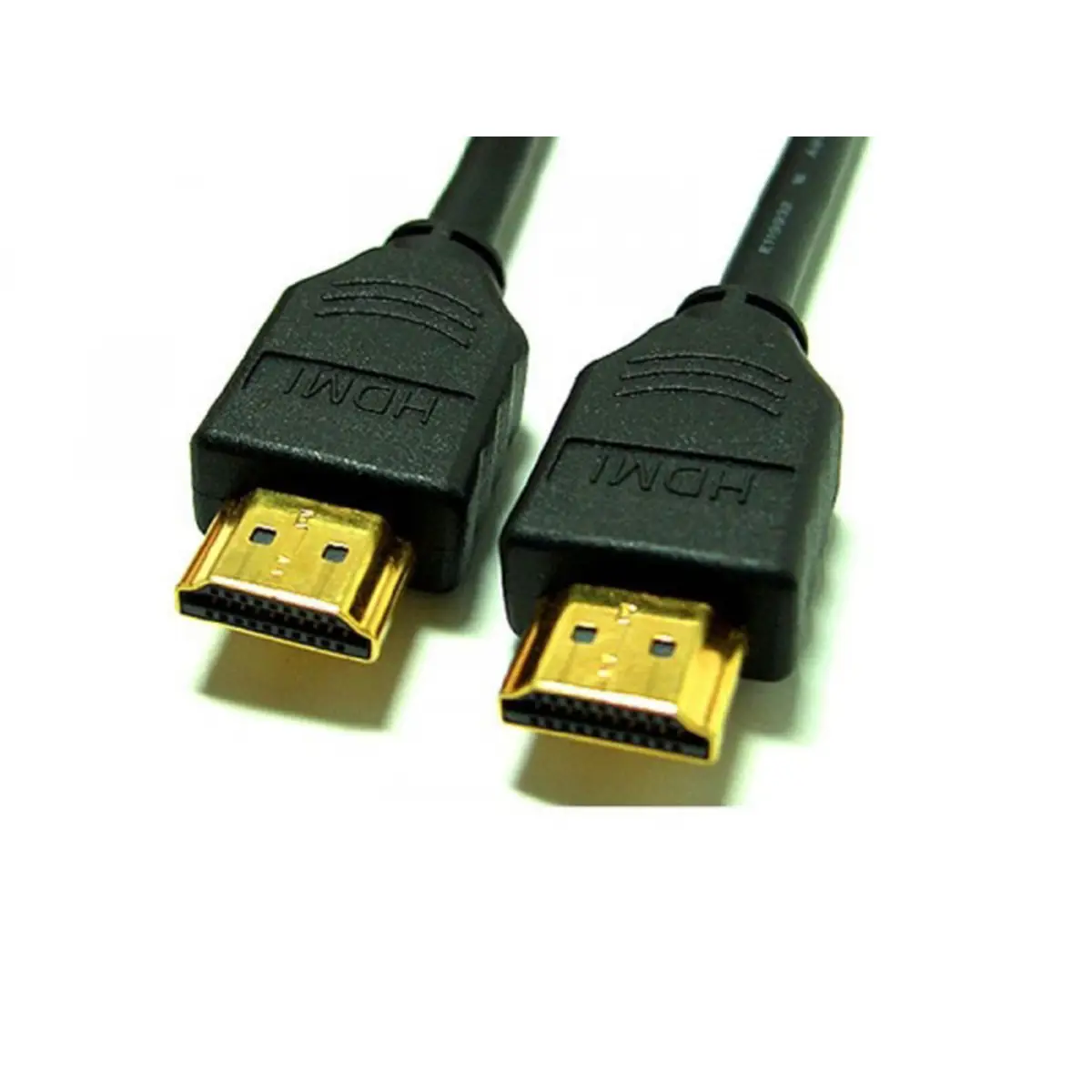Gold HDMI Kabel Stecker/Stecker Schwarz 5 m