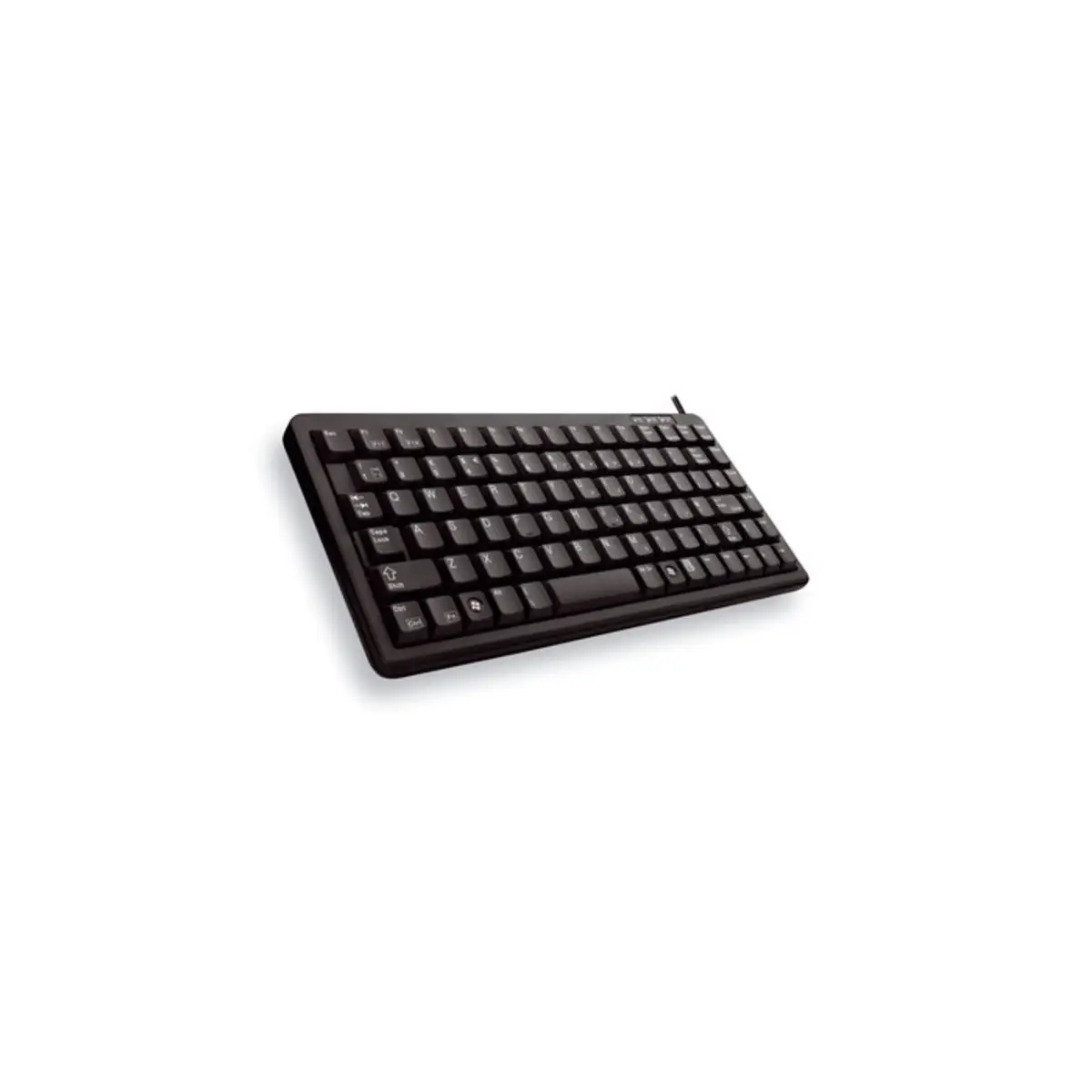 Tastatur G84-4100 PS/2/USB schwarz Tastatur-Layout US-Englisch