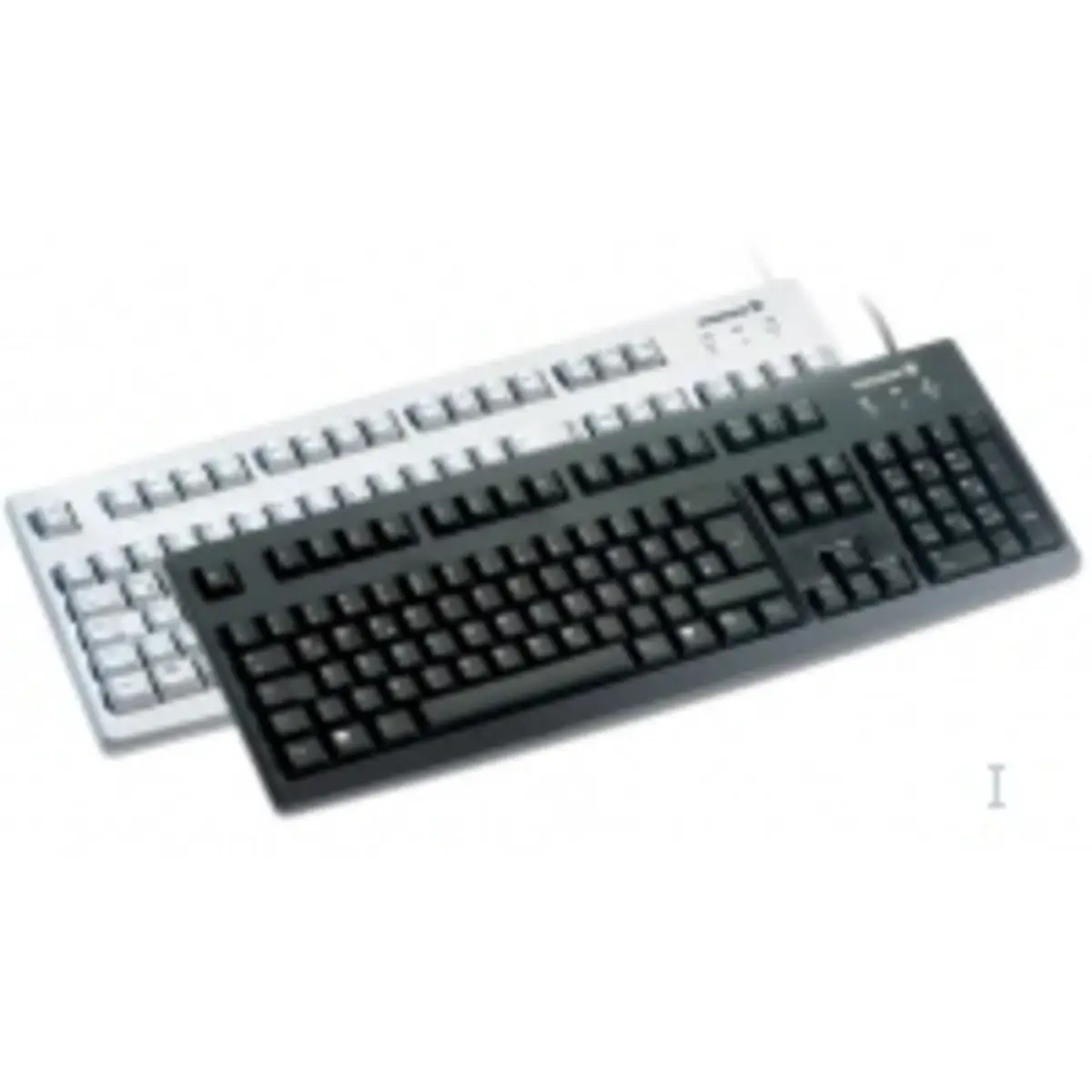 Tastatur G83-6104 USB schwarz Tastatur-Layout US-Englisch/Russisch