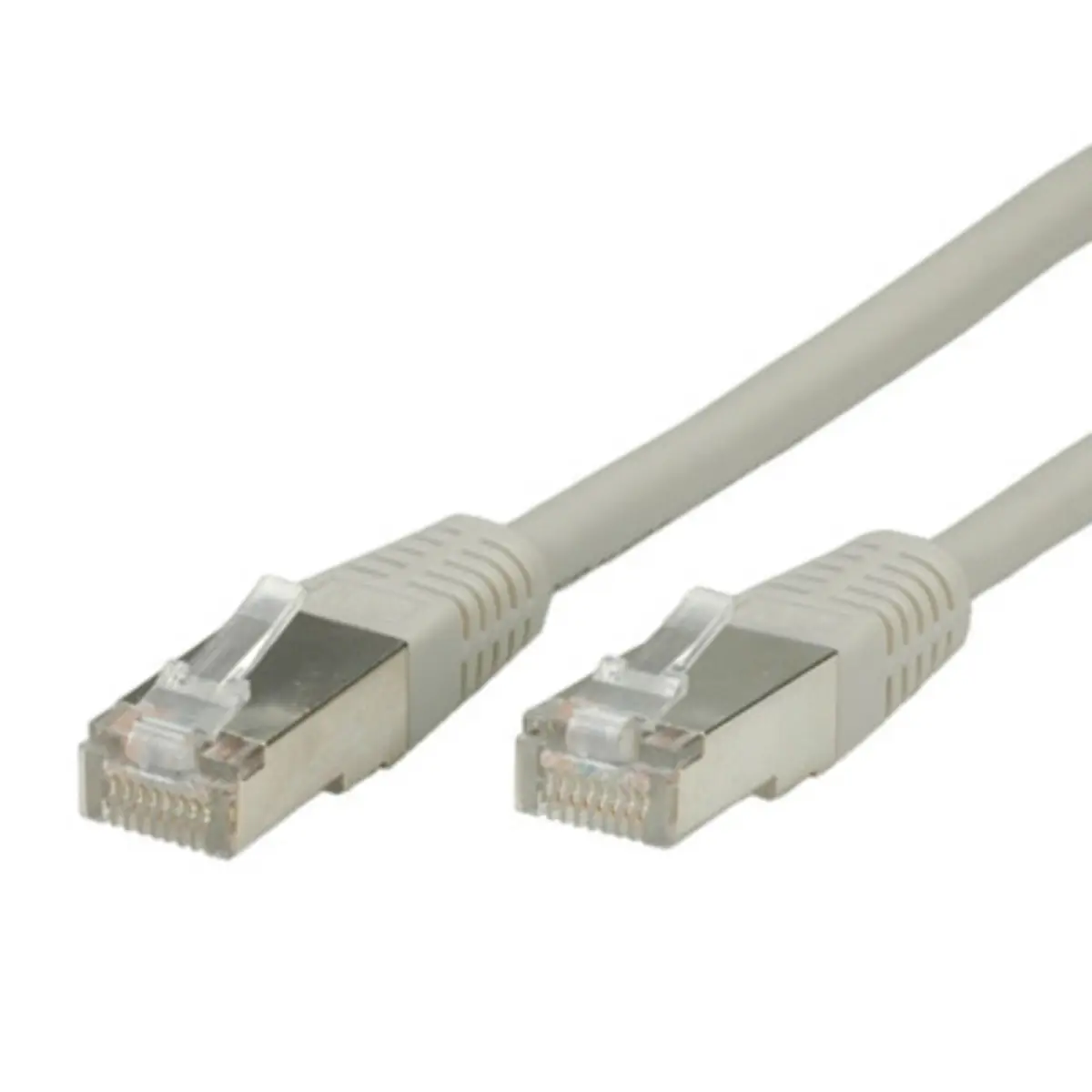 Patchkabel RJ-45 S/FTP Cat6 Grau 1m