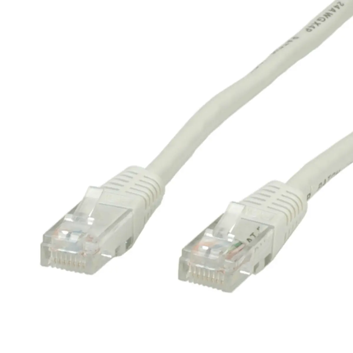 Patchkabel RJ-45 U/UTP Cat5e Grau 3m
