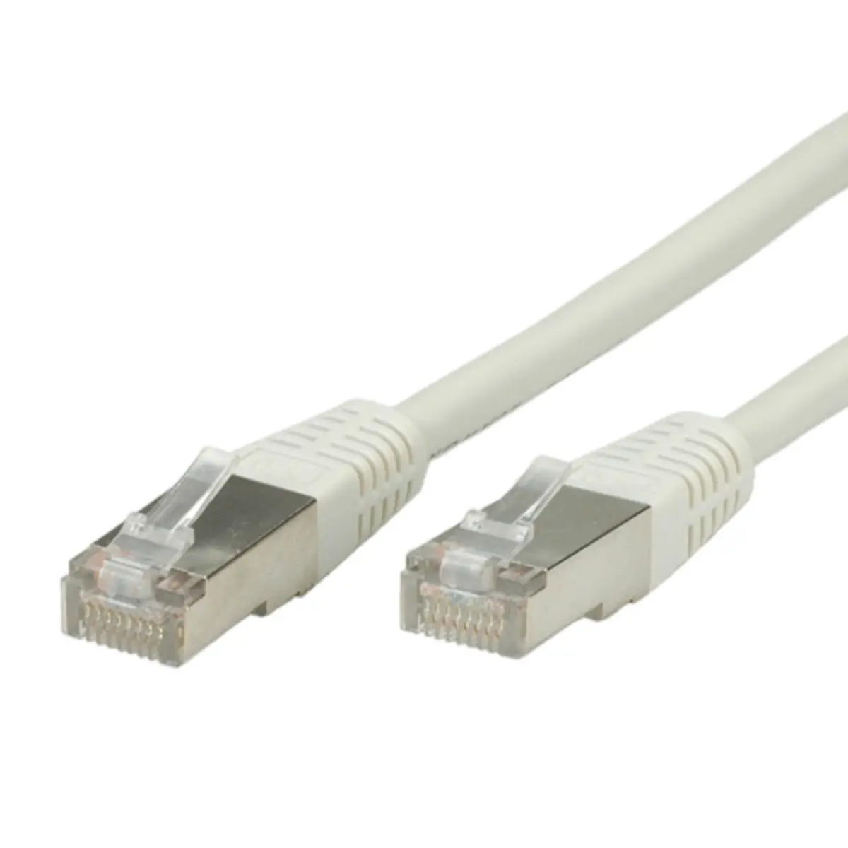Patch cable RJ-45 U/FTP Cat5e grey 15m