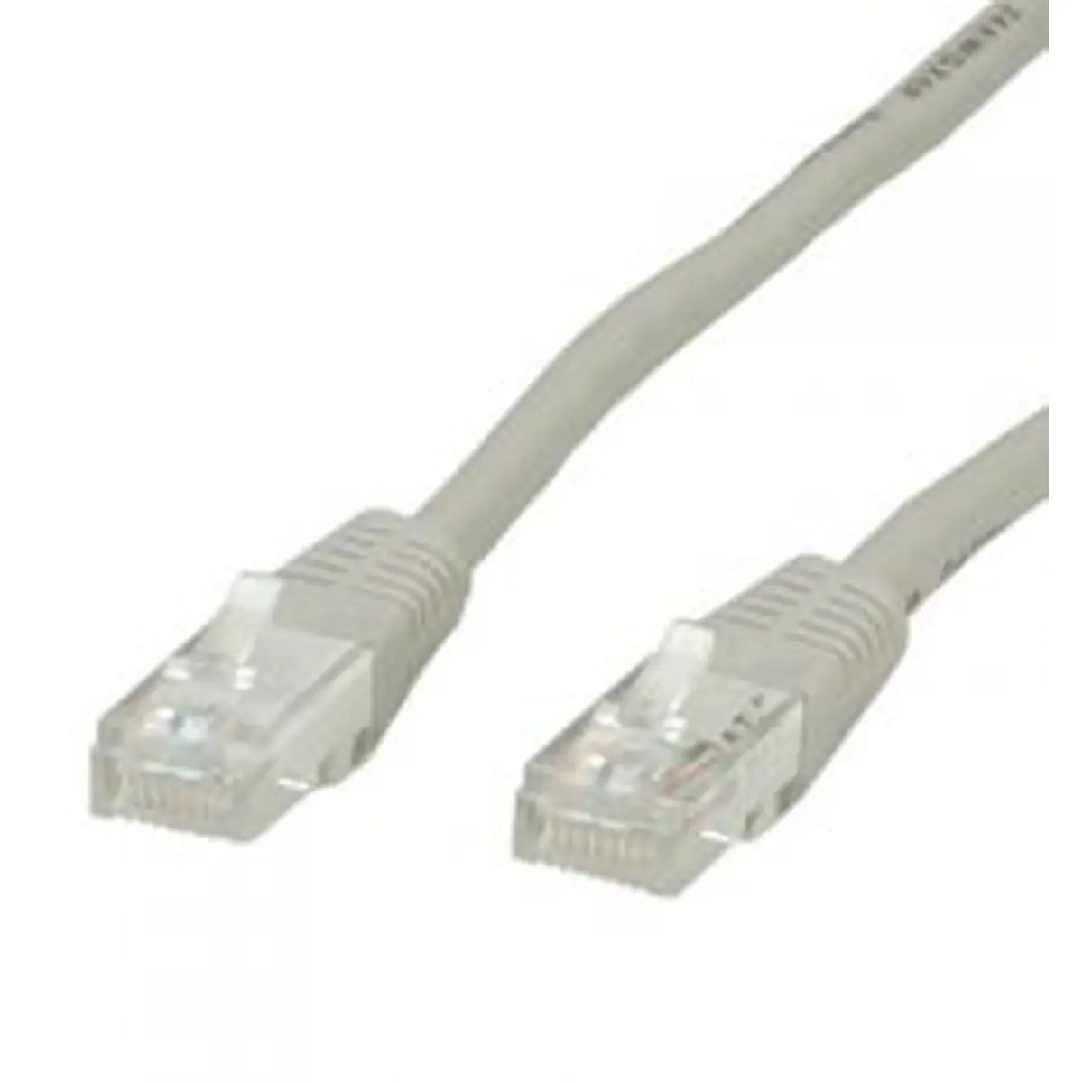 Patch cable RJ-45 U/FTP Cat5e grey 1m
