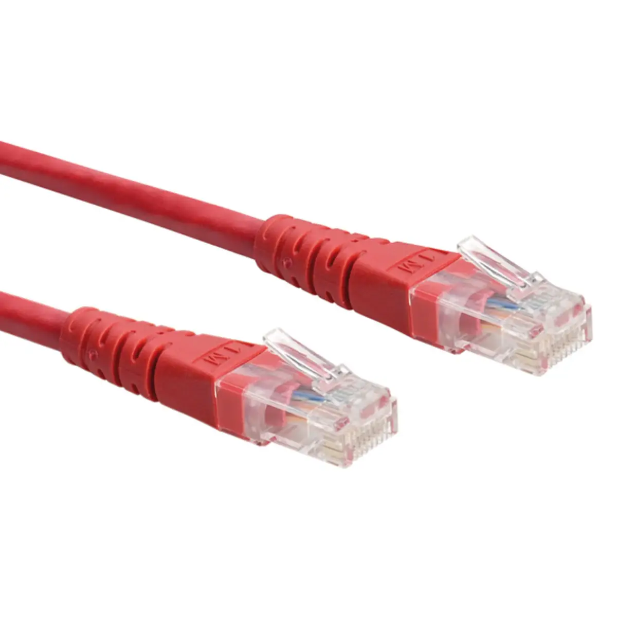 Patch cable RJ-45 U/UTP Cat6 red 0,5m