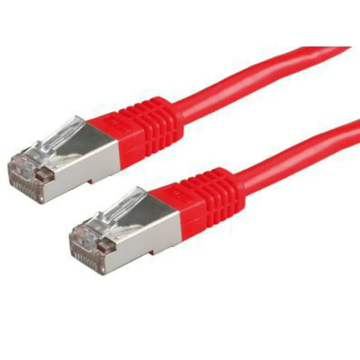 Patch cable RJ-45 S/FTP Cat6 red 5m