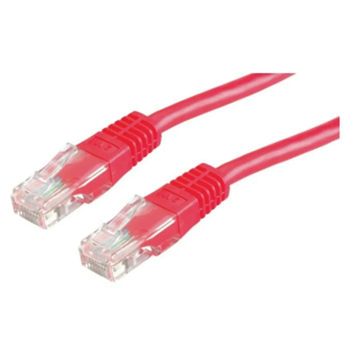 Patchkabel RJ-45 U/UTP Cat5e Rot 2m