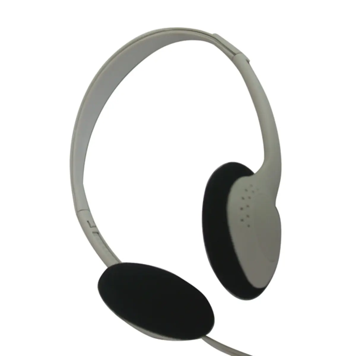 Stereo Kopfhörer mit Lautstärkeregler Grau