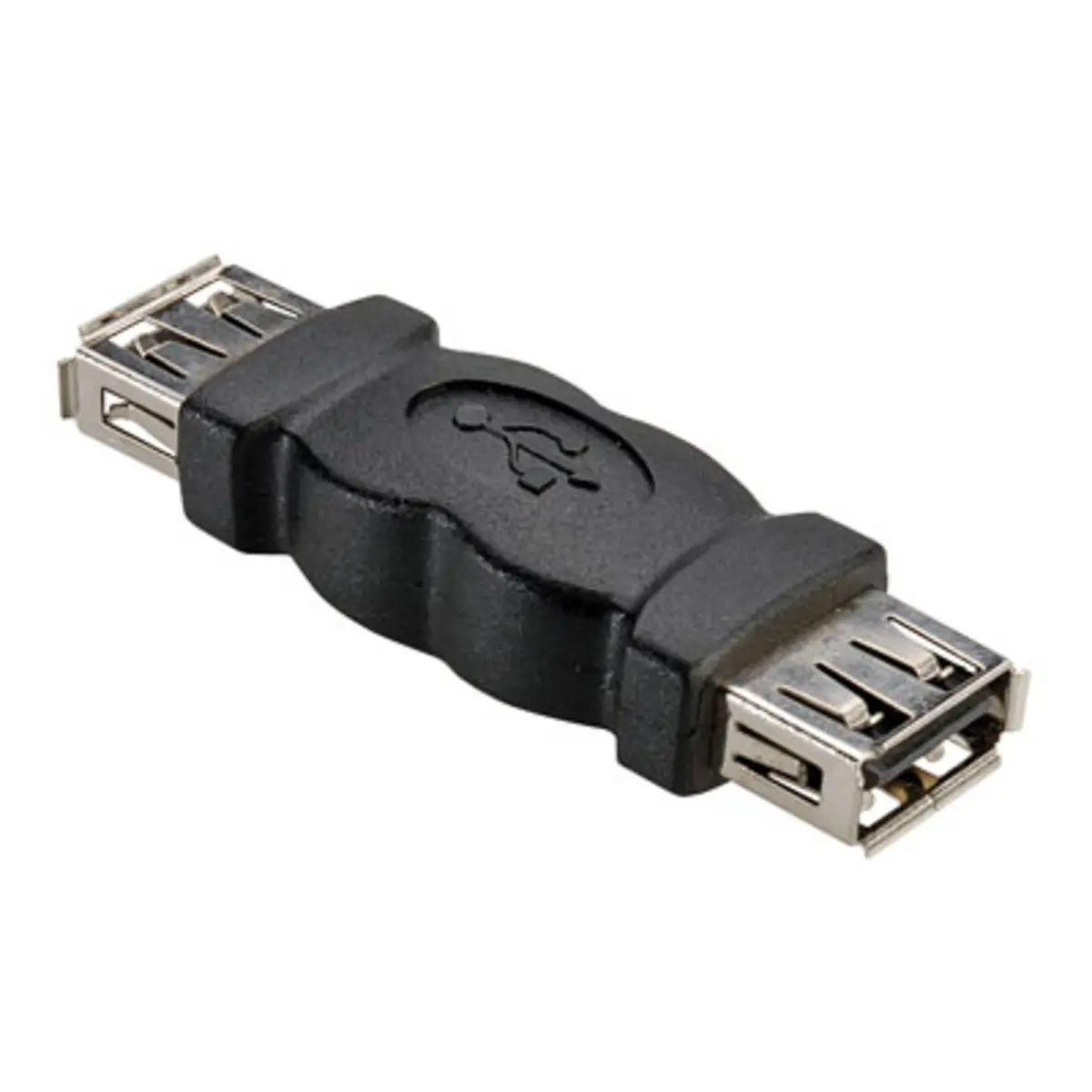 USB2.0 Gender Changer Typ A Buchse/Buchse schwarz