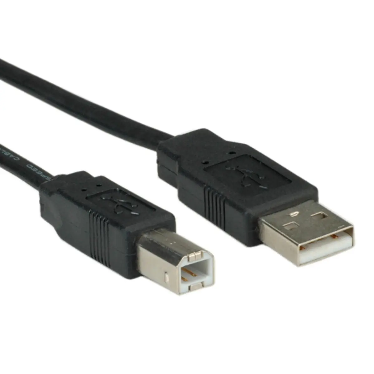 USB2.0 Notebook-Flachbandkabel Stecker A/Stecker B 1,8m