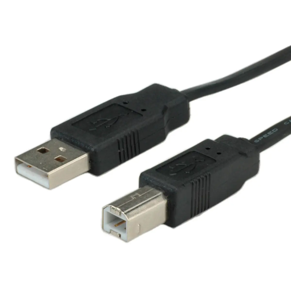 USB2.0 Notebook-Flachbandkabel Stecker A/Stecker B 1,8m