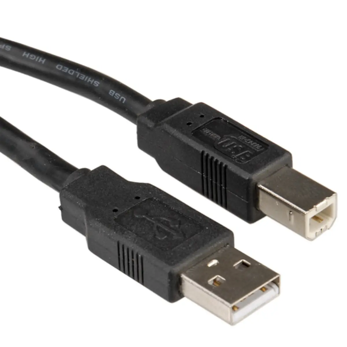 USB2.0 Kabel Stecker A/Stecker B schwarz 4.5m