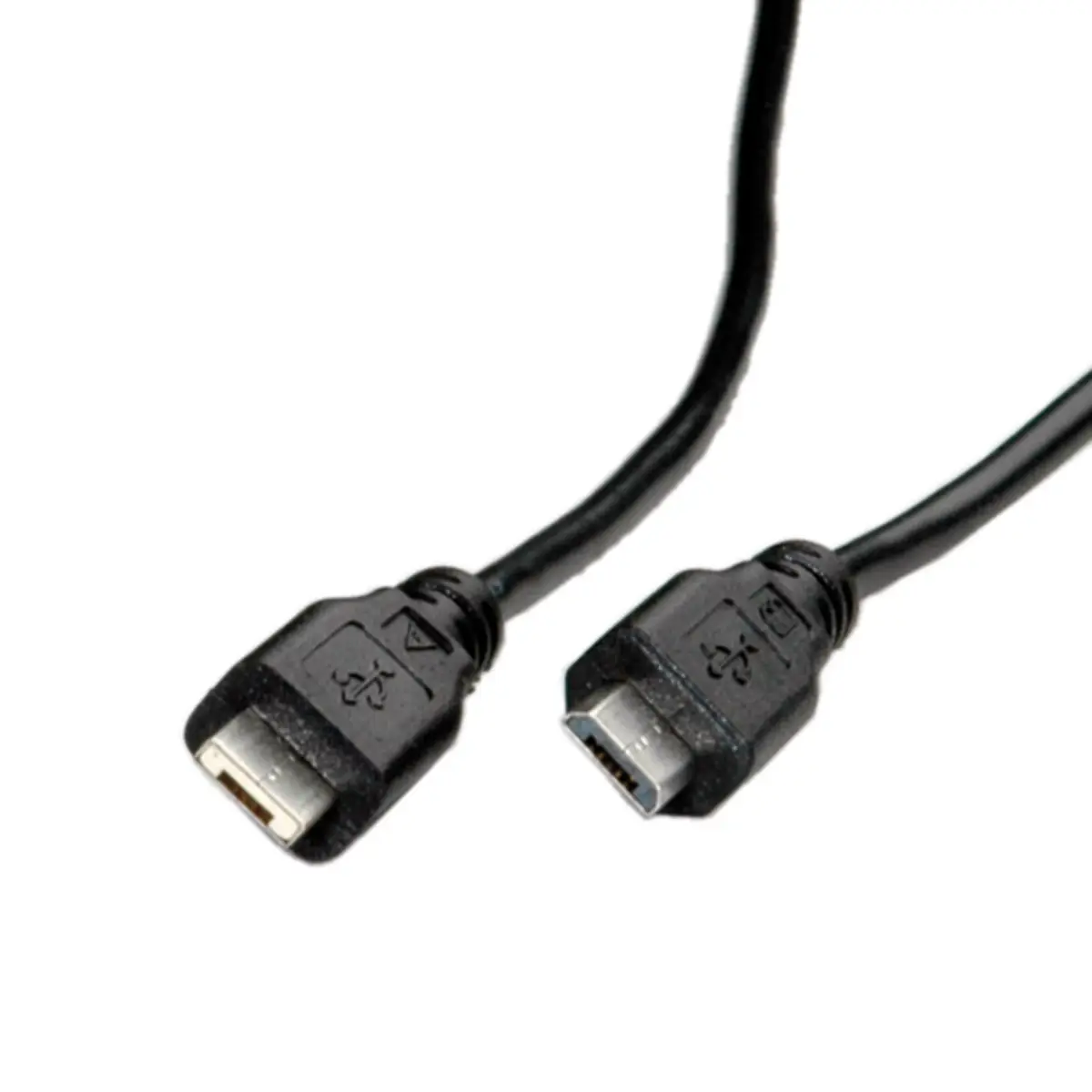 USB2.0 connectioncable micro A plug/micro B plug black 1,8m