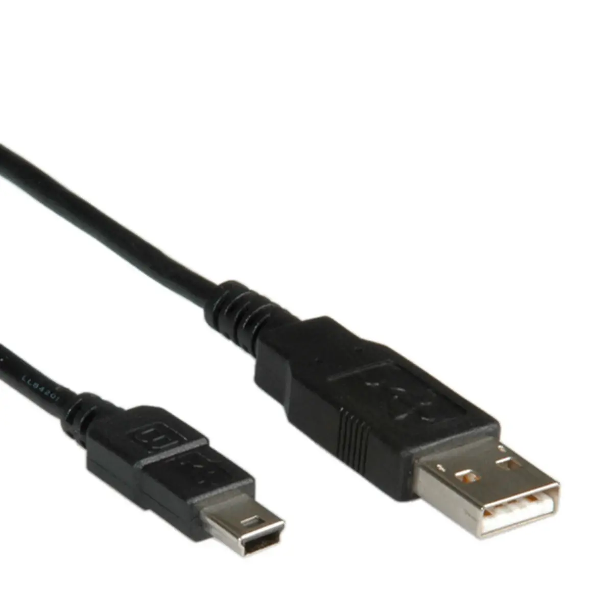 USB2.0 cable plug A/plug USB2.0 Mini 5 Pin black 3m