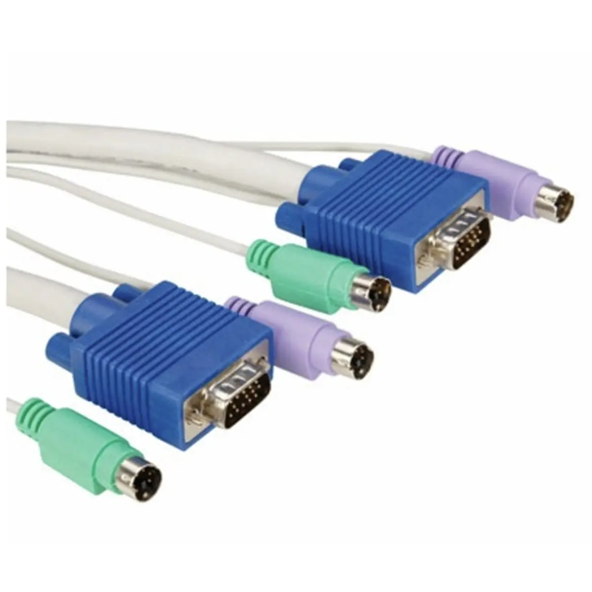 display-cable D-Sub 15pol plug/D-Sub 15pol socket 10m