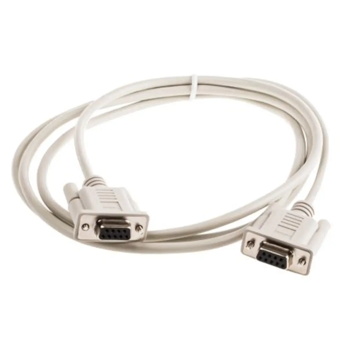RS232 cable DB9 socket/socket D-Sub 9-pol. grey 1,8m
