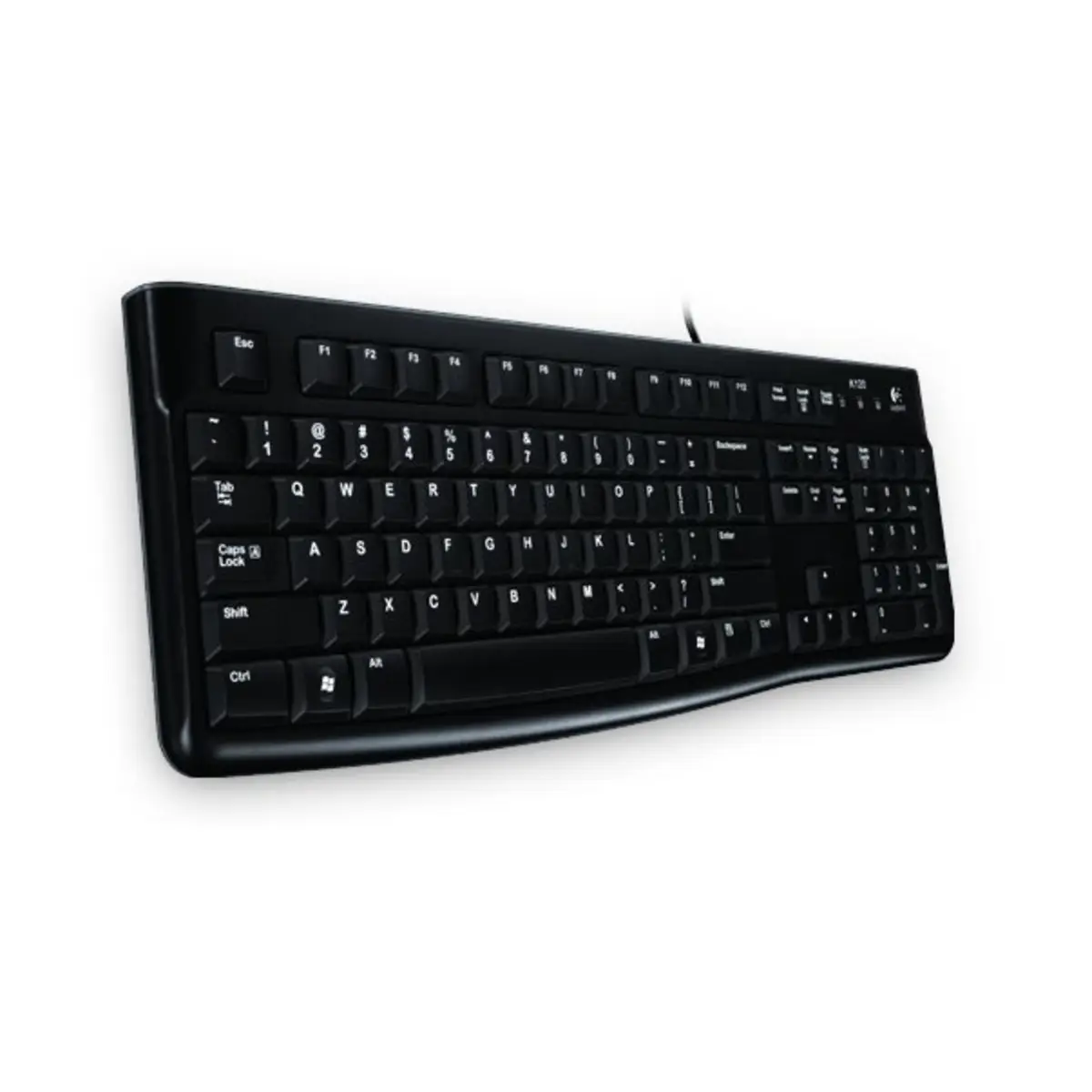 Tastatur K120 for Business USB schwarz Tastatur-Layout Deutsch