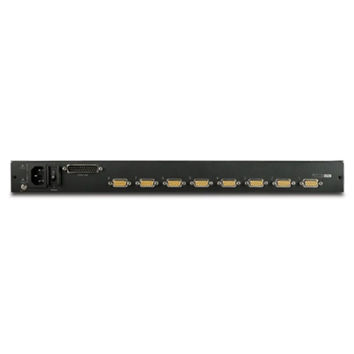 Rack schwarz 43,2cm (17'') TFT KVM-Konsole 1HE VGA und USB Kabel