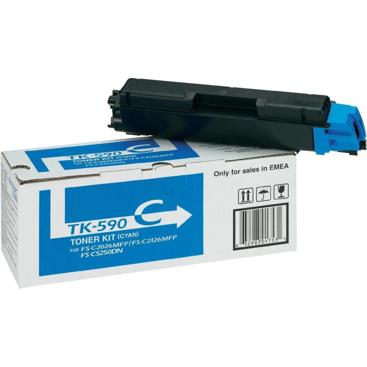 Toner TK-590C ca. 5000 Seiten cyan