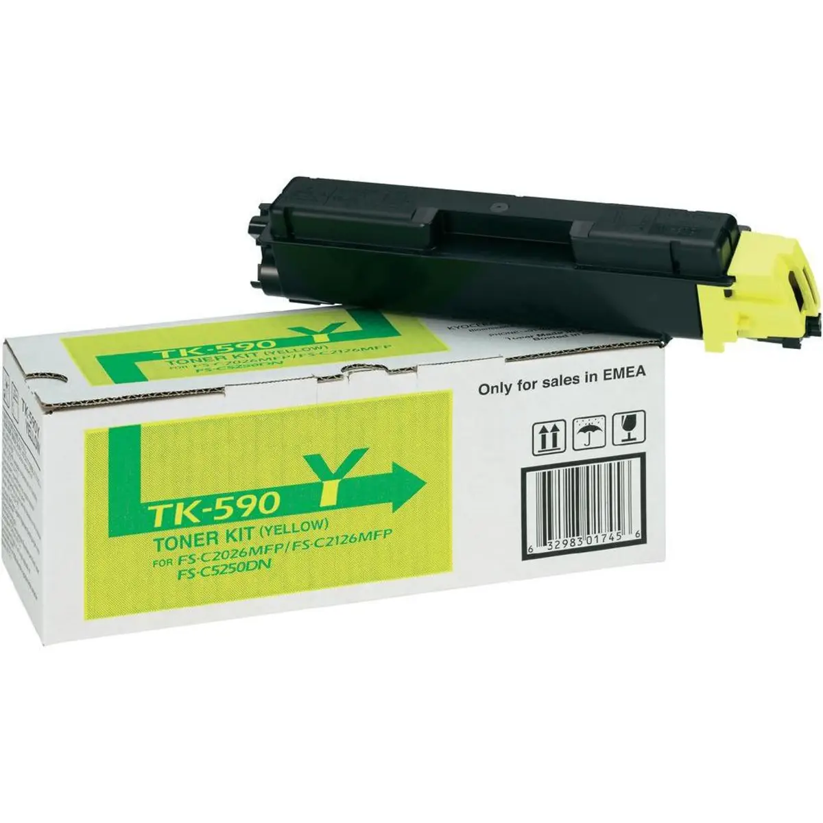 Toner TK-590Y ca. 5000 Seiten gelb