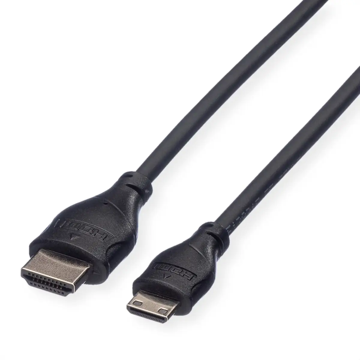 HDMI Anschlusskabel HDMI 19 Stecker/Mini HDMI Stecker schwarz 2m