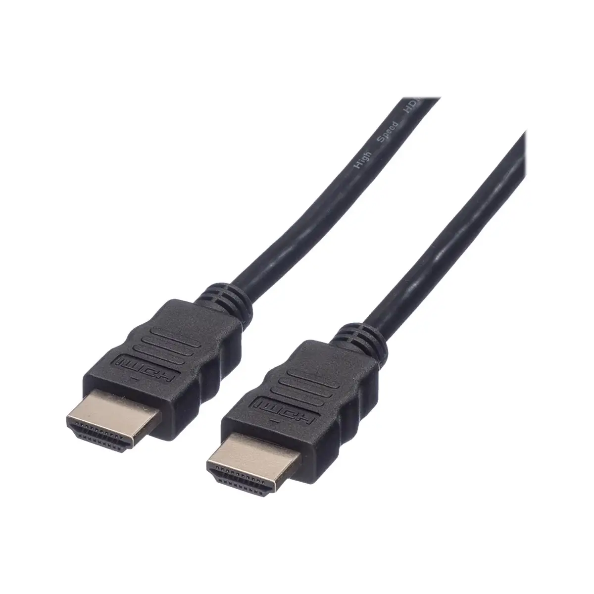 HDMI High Speed Kabel ST/ST schwarz 1m