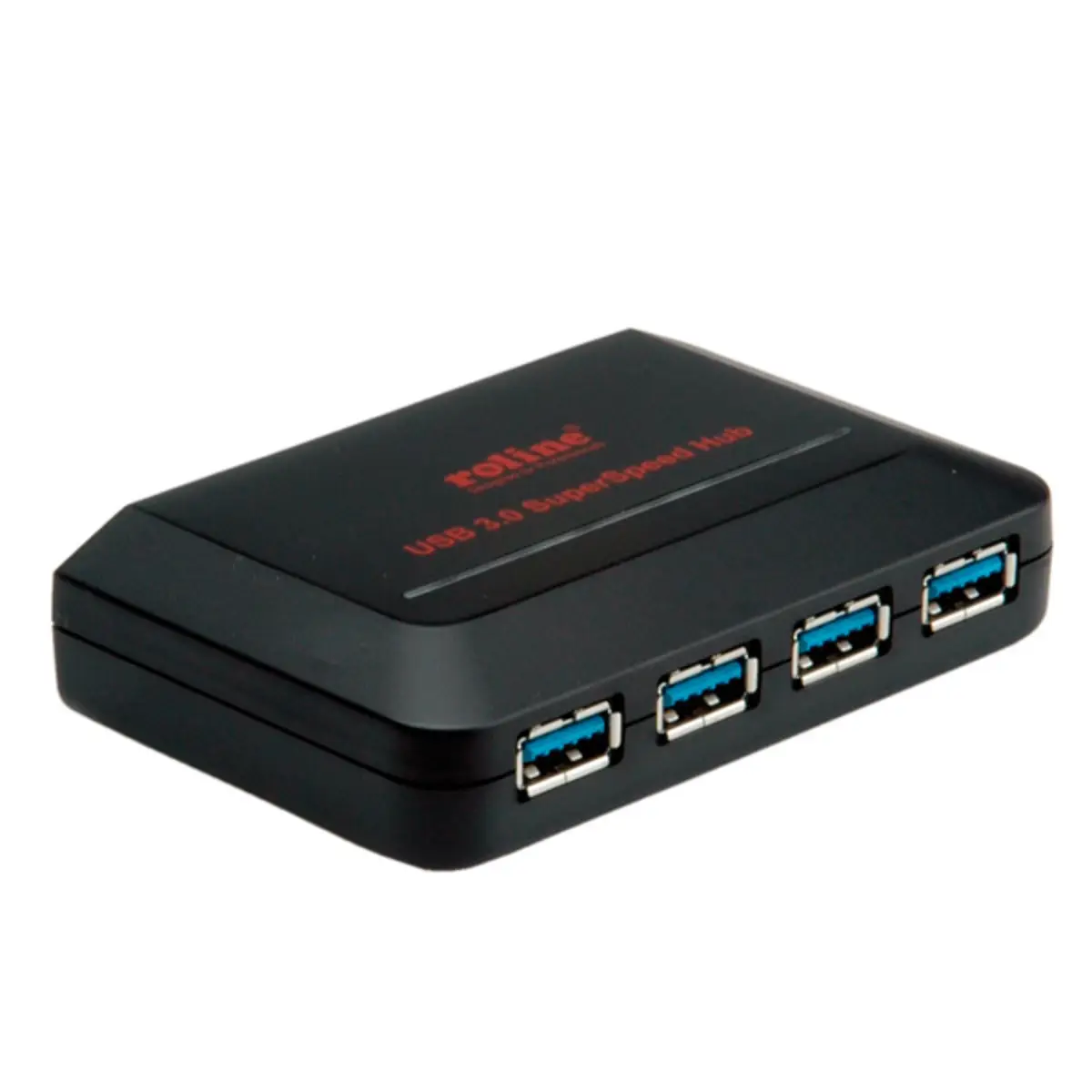 USB 3.0 Hub 4 Port black external