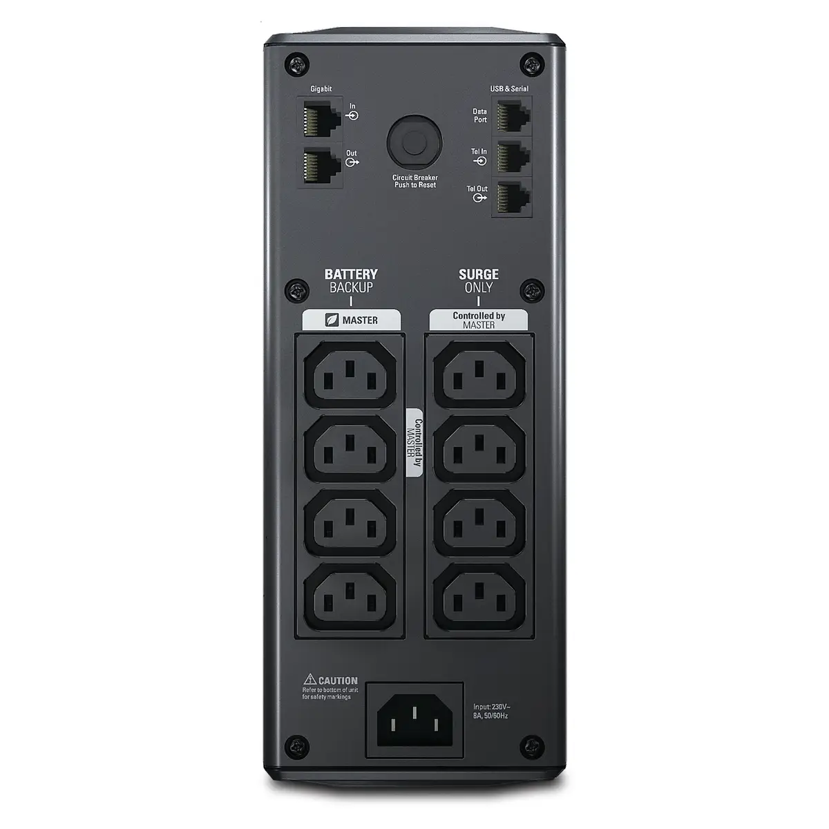 Back-UPS Pro 900 USV schwarz 540W 900VA 8xAusgangsstecker