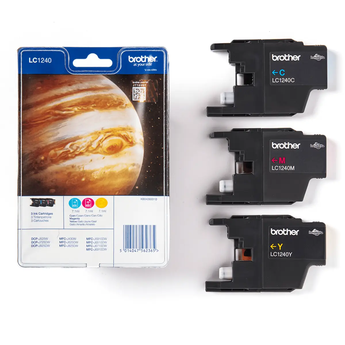 Bredher Ink Cartridge LC1240 ca. 600 pages yellow/cyan/magenta