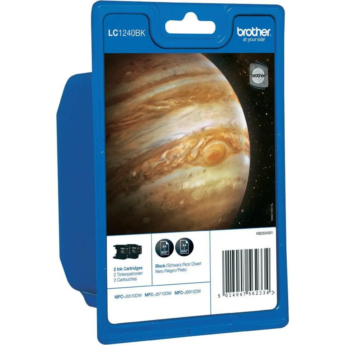 Bredher Ink Cartridgen LC-1240BK black Doppelpack