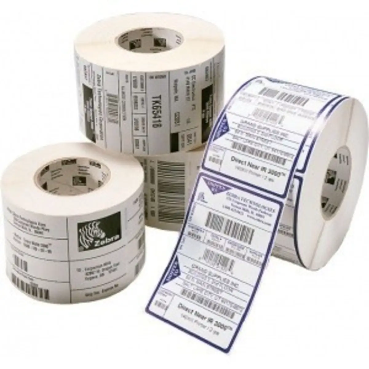 Z-Select 2000T Etikettenrolle Normalpapier 101,6x101,6mm Premium beschichtet für (R)P4T 180 Etiketten/Rolle VE: 9 Stück