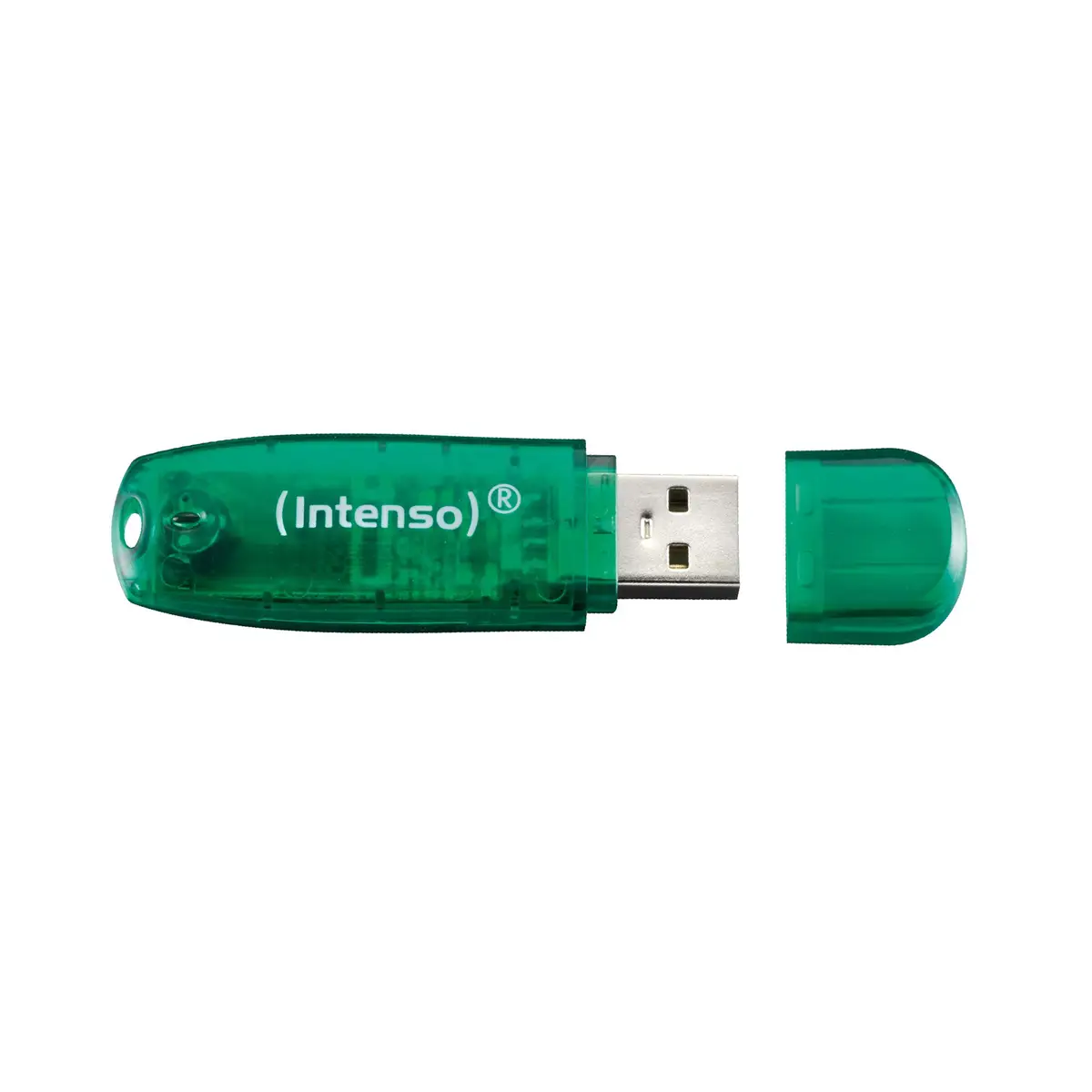 Rainbow Line 8 GB USB2.0-Stick green