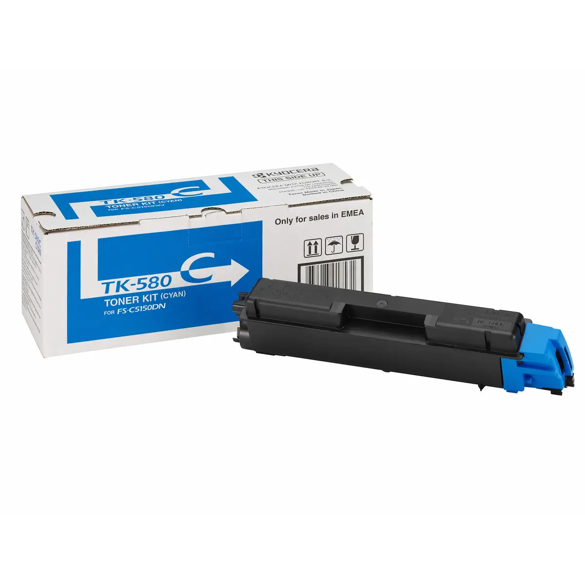 Toner TK-580C ca. 2800 Seiten cyan