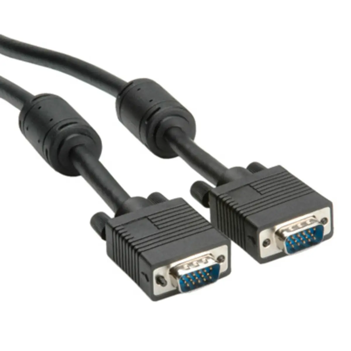 VGA Anschlusskabel Stecker/Stecker schwarz 3m
