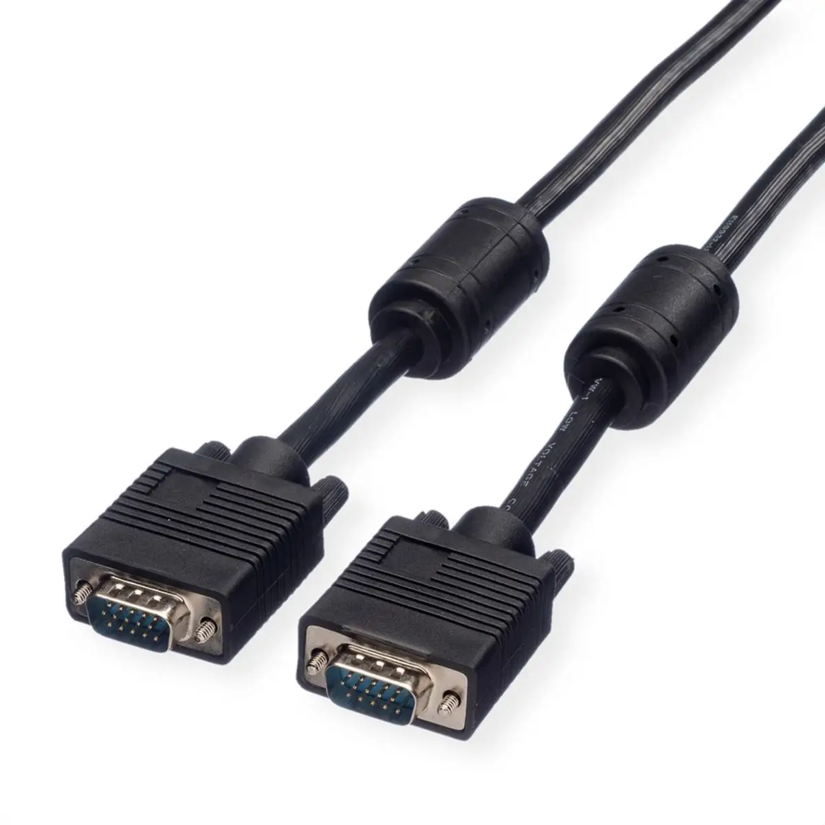 VGA Anschlusskabel Stecker/Stecker schwarz 3m