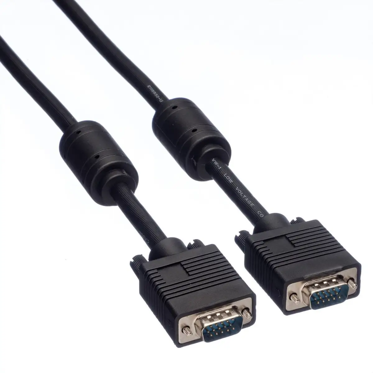 VGA Anschlusskabel Stecker/Stecker schwarz 3m