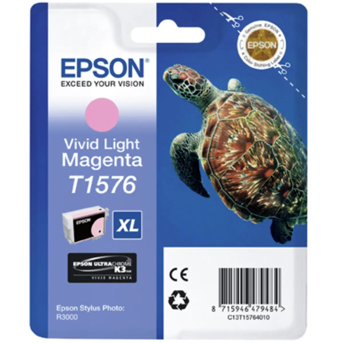Tinte für Stylus Photo R3000 25,9ml vivd light magenta