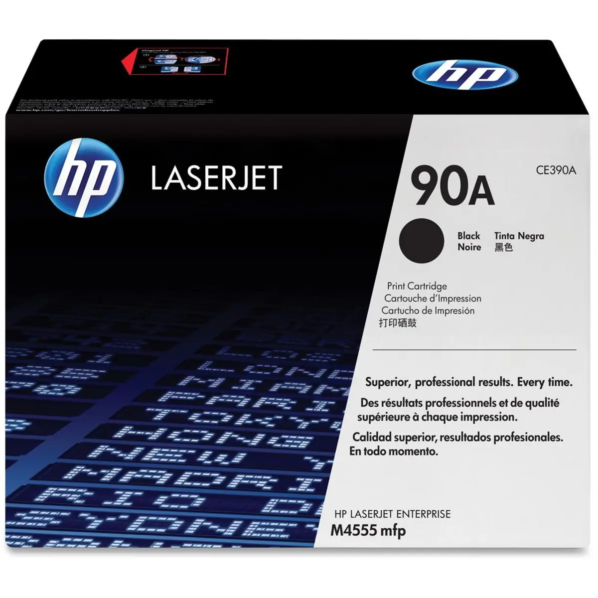 Toner CE390A ca. 10000 Seiten schwarz