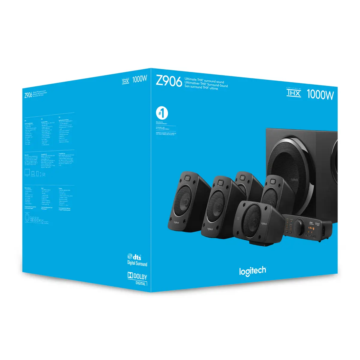 Z906 5,1 loudspeaker 500 W 3.5 mm cinch