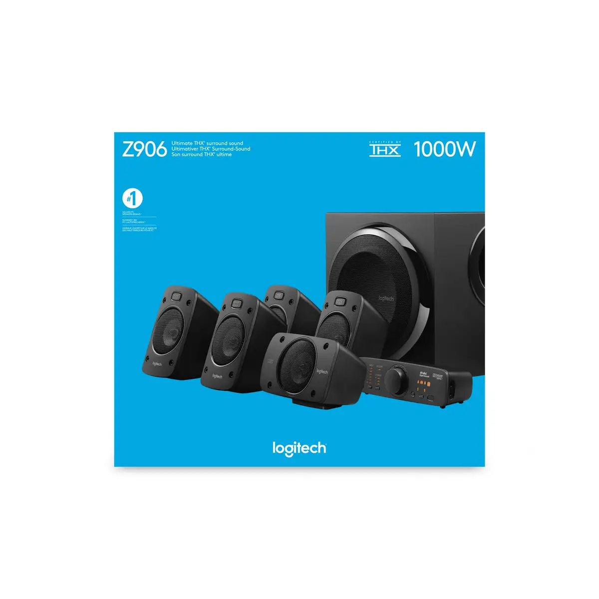 Z906 5,1 loudspeaker 500 W 3.5 mm cinch